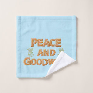 CONJUNTO DE TOALHAS PAZ E GOODWILL