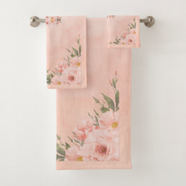 Conjunto De Toalhas Peachy Keen