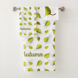 Conjunto De Toalhas Pear Bath Towels