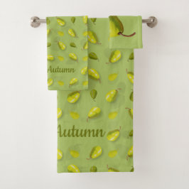 Conjunto De Toalhas Pear Bath Towels