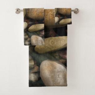 Conjunto De Toalhas Pebbles Beach Towel
