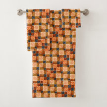 Peças de xadrez laranja grossas formando novas for