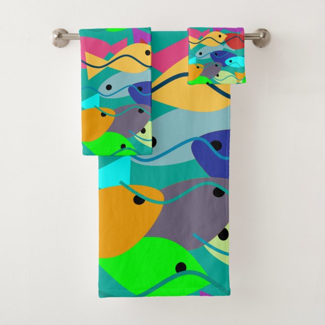 Conjunto De Toalhas Peixe (Insitu)