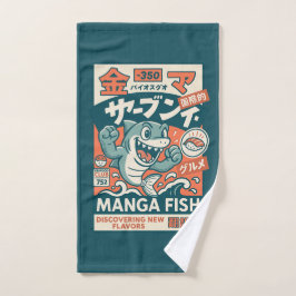Conjunto De Toalhas Peixe Mangá