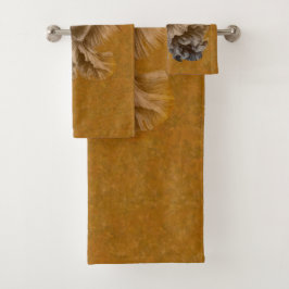 Conjunto De Toalhas Peixes dourados