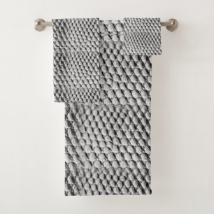 Conjunto De Toalhas Pele Cobra