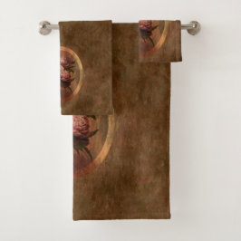 Conjunto De Toalhas Peônias