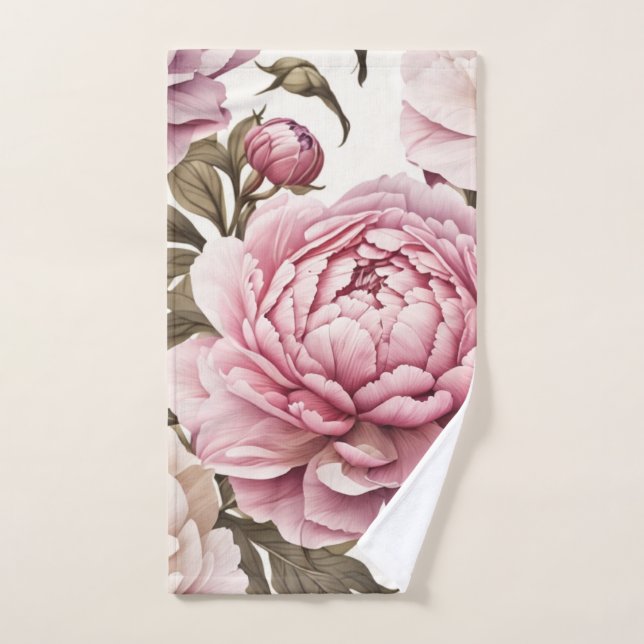 Conjunto De Toalhas Peony Towel (Toalha de mão)