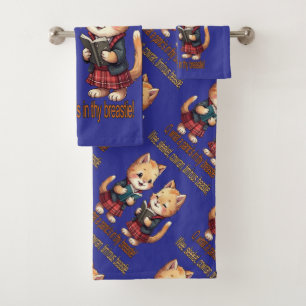 Conjunto De Toalhas Pequena, Esbelta, Covarde Fera Timorata