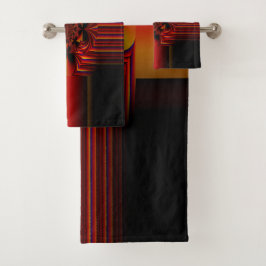 Conjunto De Toalhas Pequenas tiras grandes com Arco