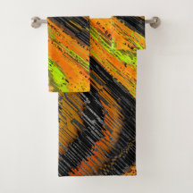 Pequeno mosaico amarelado e deformado