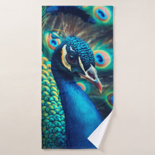 Conjunto De Toalhas Perfil Peacock