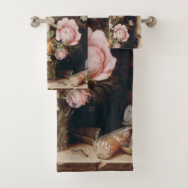 Conjunto de toalhas personalizadas das Flores de V