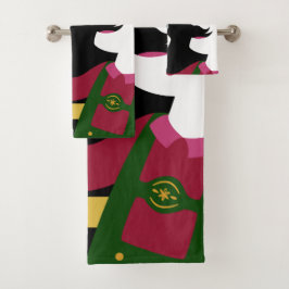 Conjunto de toalhas personalizadas Octoberfest / D