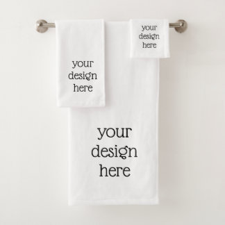 Conjunto De Toalhas Personalizado