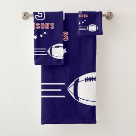 Conjunto De Toalhas personalized football towel!
