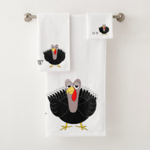 Conjunto De Toalhas Peru Design Monogramado