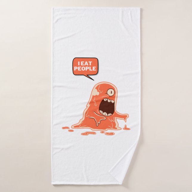 Conjunto De Toalhas pessoas monstro (Toalha de Banho)