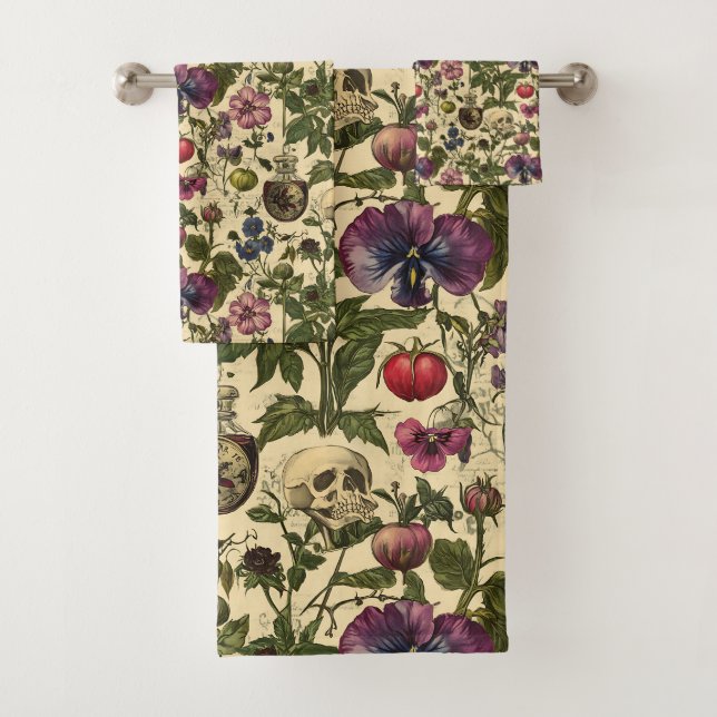Conjunto De Toalhas Pétalas Venenosas (Insitu)