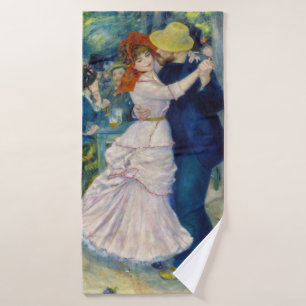 Conjunto De Toalhas Pierre-Auguste Renoir - Dança em Bougal