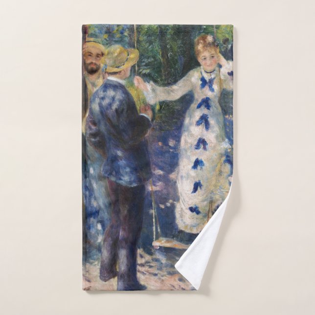 Conjunto De Toalhas Pierre-Auguste Renoir - O Balanço (Toalha de mão)
