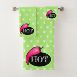 Conjunto De Toalhas Pimenta