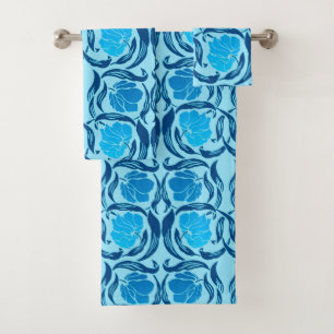Conjunto De Toalhas Pimpernel de William Morris, sarja de Nimes & luz