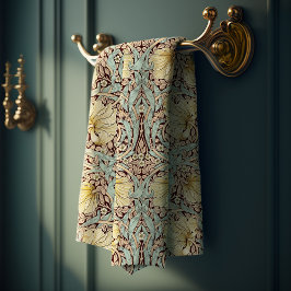 Conjunto De Toalhas Pimpernel Dusty Rosa e Blue William Morris