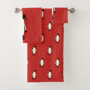 Conjunto De Toalhas Pinguim
