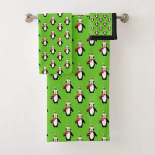 Conjunto De Toalhas Pinguins
