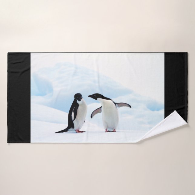 Conjunto De Toalhas Pinguins Adelie (Toalha de Banho)