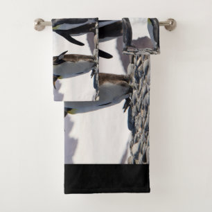 Conjunto De Toalhas Pinguins-rei na Geórgia do Sul