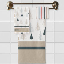 Pinheiros Primitivos em Branco