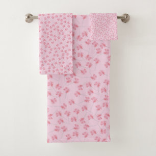Conjunto De Toalhas Pink Lollipop