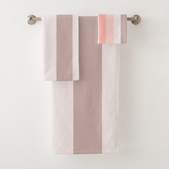Conjunto De Toalhas Pinks Suaves (Insitu)