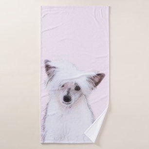 Conjunto De Toalhas Pintura em pó chinesa - Arte canina