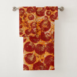 Conjunto De Toalhas Pizza Pepperoni