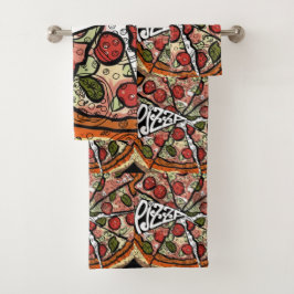 Conjunto De Toalhas Pizza Pie