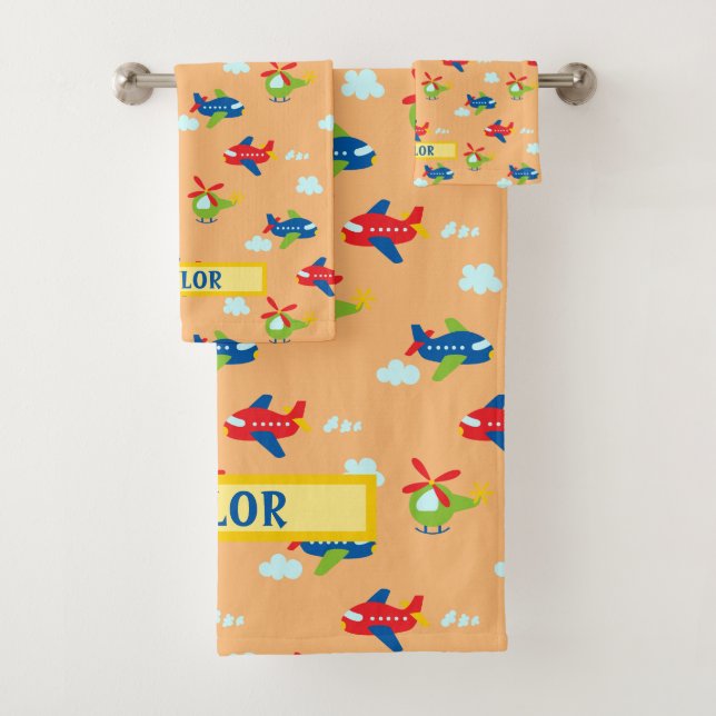 Conjunto De Toalhas Planadores, Helicópteros e Trabalho de arte de Nuv (Insitu)