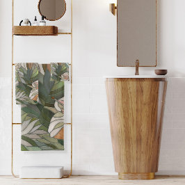 Conjunto De Toalhas Plantas tropicais Arte Digital do Mosaico