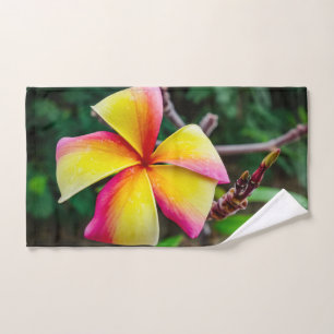 Conjunto De Toalhas Plumeria rubra