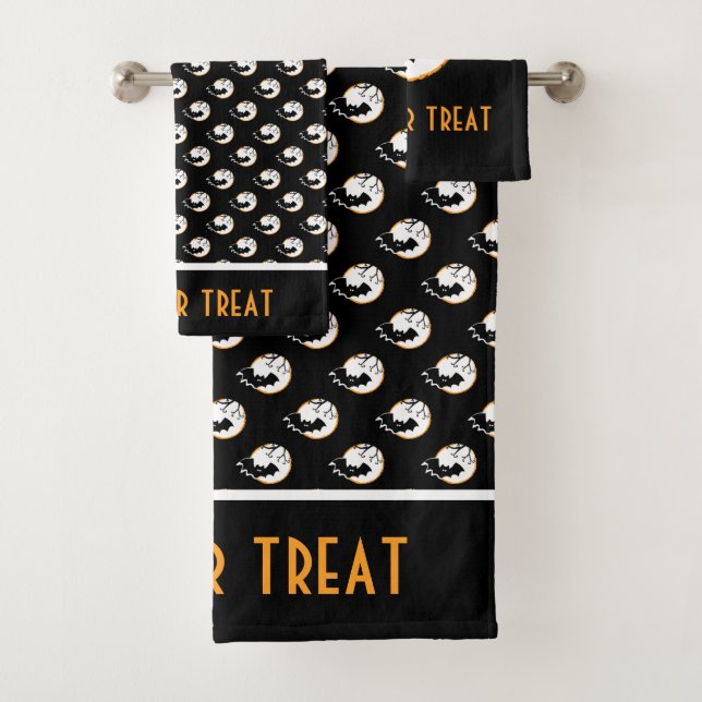 Conjunto De Toalhas Polka Bat and Moon (Insitu)