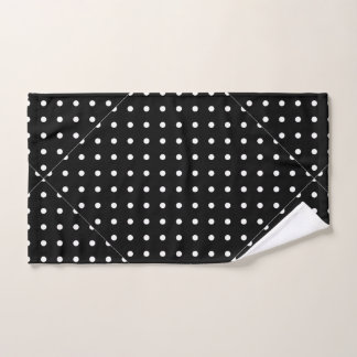 Conjunto De Toalhas Polkadots B&W