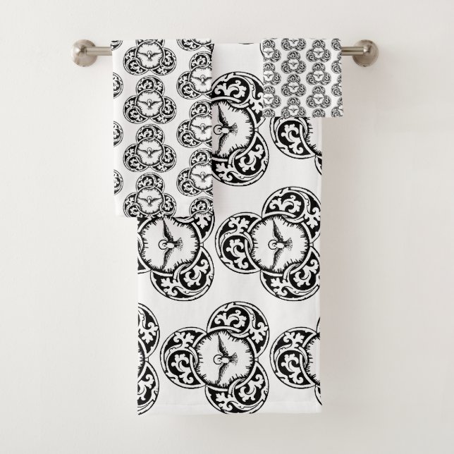 Conjunto De Toalhas Pomba do Espírito Santo símbolo cristão (Insitu)