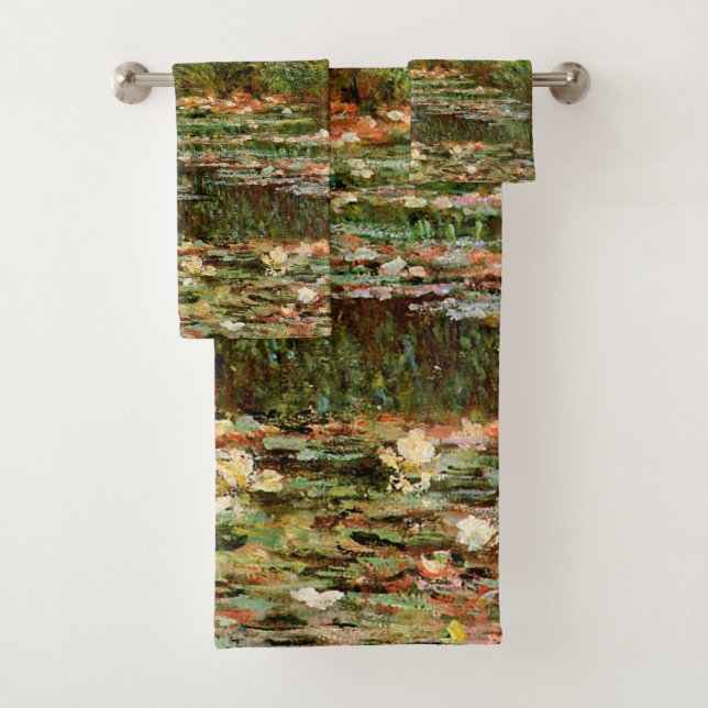 Conjunto De Toalhas Ponte Japonesa Monet Francês Giverney (Insitu)