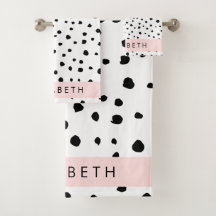 Pontos Dalmáticos, Pontos, Preto e Branco, Seu Nom