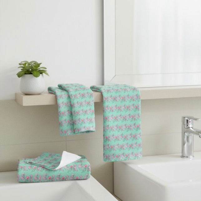 Conjunto De Toalhas Pony Bath Towel Set (Criador carregado)