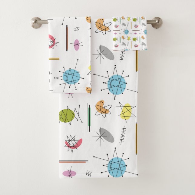 Conjunto De Toalhas Pop atômico (Insitu)