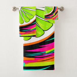 Conjunto De Toalhas Pop de limão