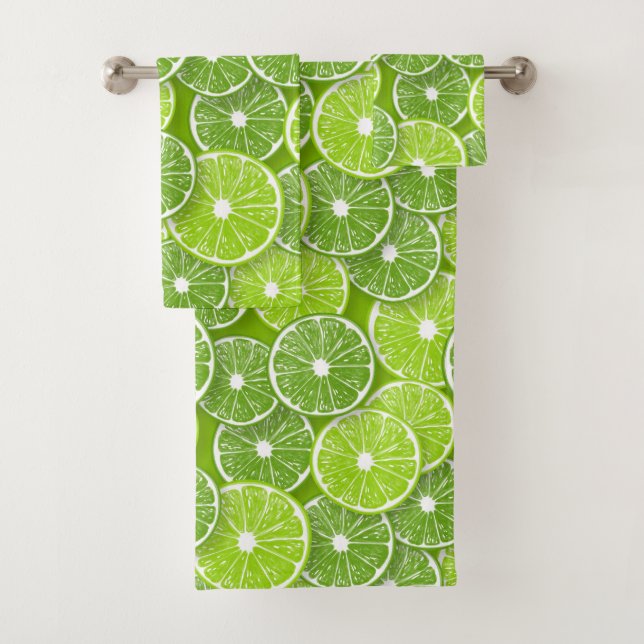 Conjunto De Toalhas Pop limão (Insitu)